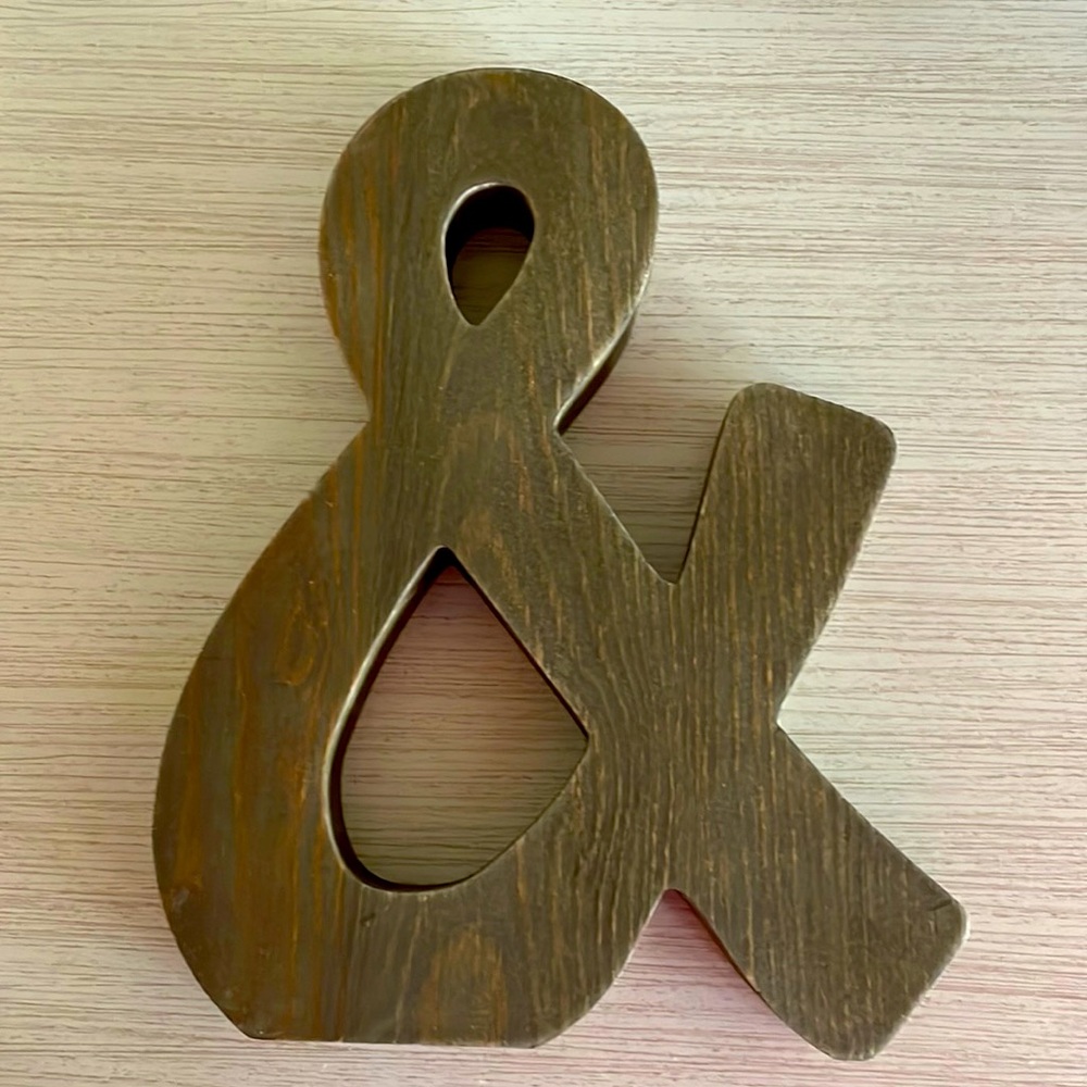 Wooden & Sign